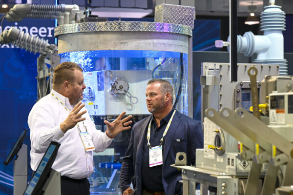 IEEE PES T&D Exhibit Hall Show Floor