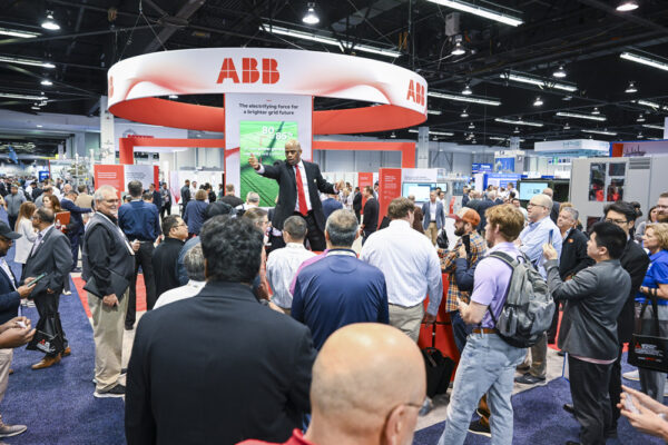 IEEE PES T&D Exhibit Hall Show Floor