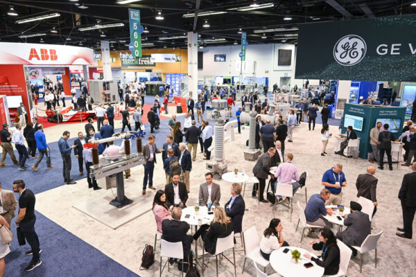 IEEE PES T&D Exhibit Hall Show Floor